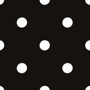 Big white polka dots