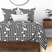 Houndstooth black&white