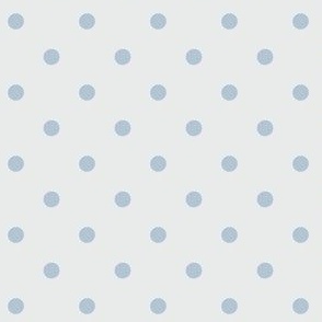 Light blue polka dots