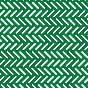 Green and White Scattered Lines