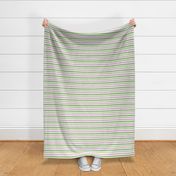 MEDIUM st. patricks day stripes - pastel spring stripe fabric