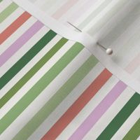 SMALL st. patricks day stripes - pastel spring stripe fabric