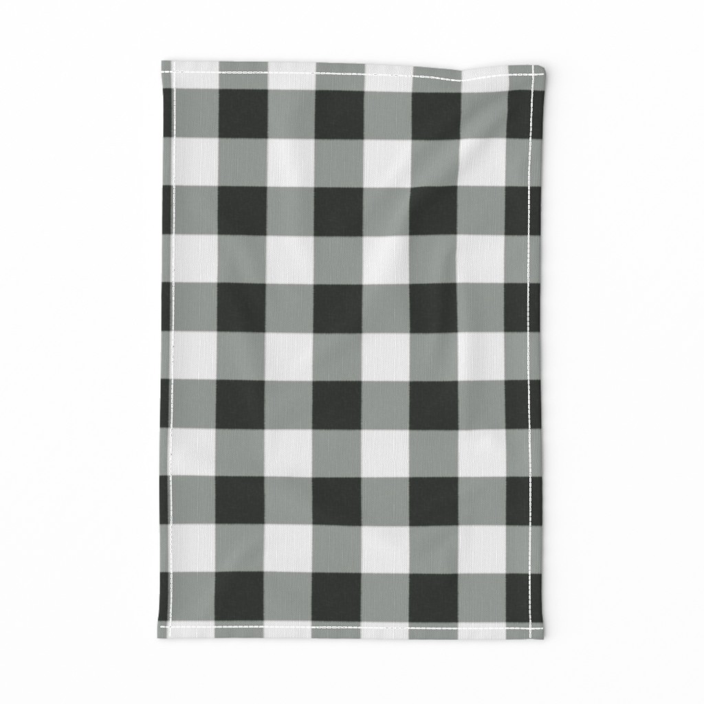 Buffalo Check in black