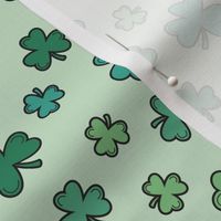 (S Scale) St. Patrick's Day Retro Shamrocks2