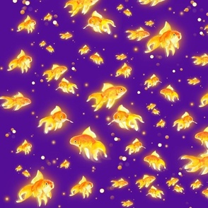Glowing Goldfish