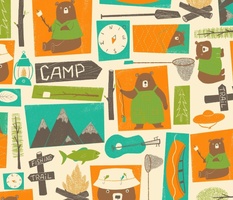 Teddy Bear Camping 