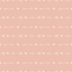 BKRD Sweet Valentine Wild Hearts 4x4 dusty pink