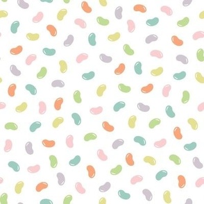 Jelly Beans - White, Medium Scale