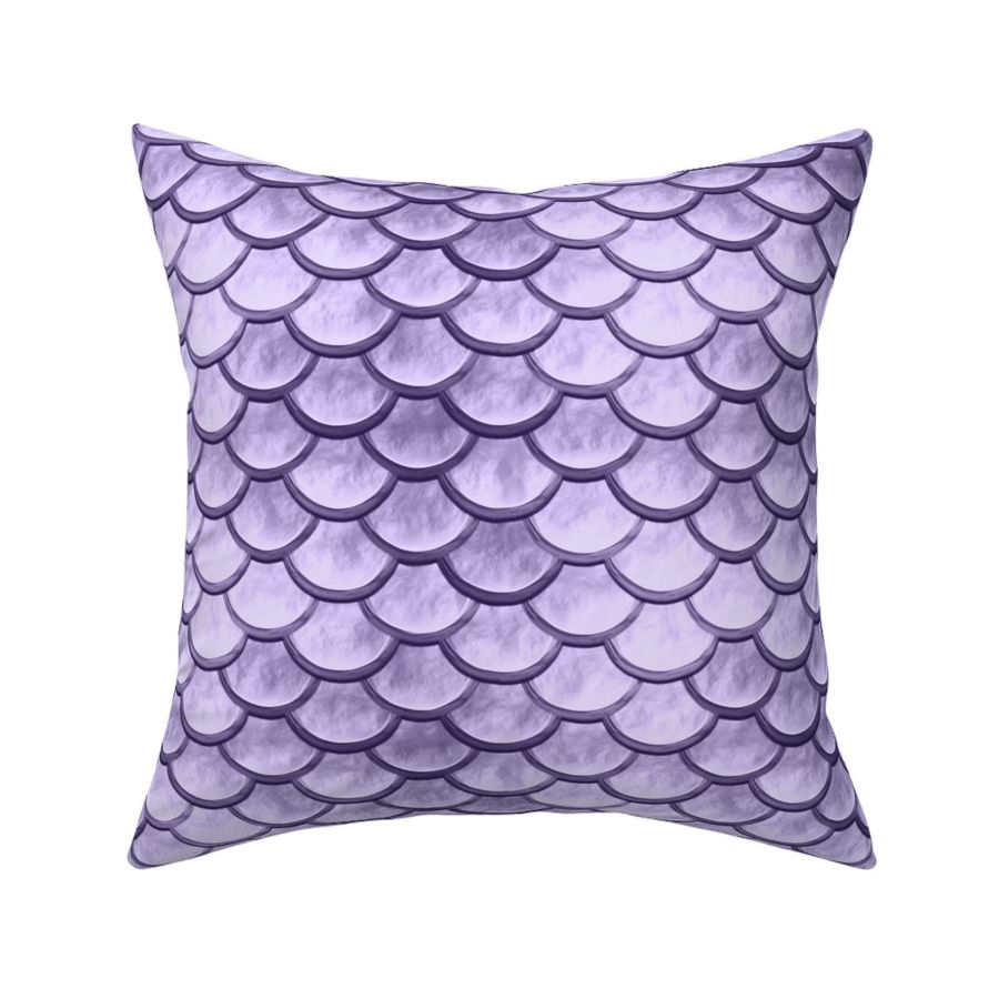 Marbled Mermaid Scale Tiles in Digital Lavender - Coordinate