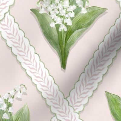 LILY OF THE VALLEY Pale Blush_ Green