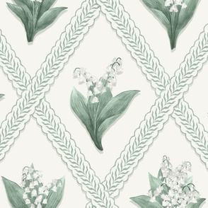  LILY OF THE VALLEY Cream_ Webster Green