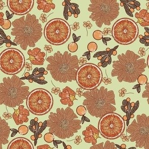 Vintage Summer Oranges 