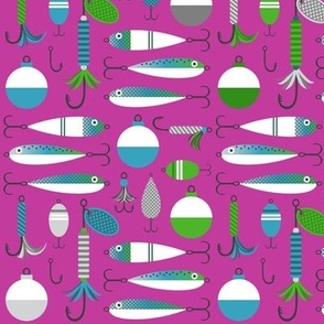 Let's Go Fishing (Magenta)