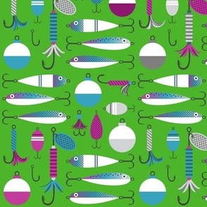 Let's Go Fishing (Green)