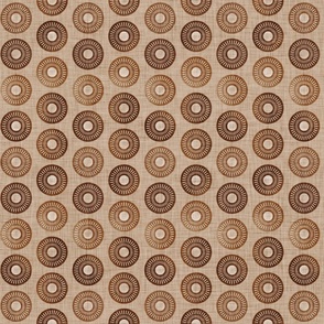 Boho Sunshine- Starburst Sun- Earth Tone- Bohemian Sun- Autumn- Fall- Brown- Terracotta- Natural- Warm Neutral- Gender Neutral Nursery Wallpaper- Baby- Small