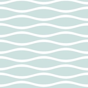 Curvy Stripe Thin - Sea Glass