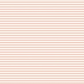 Pale Orange micro Stripes (coordinates with Prairie Flowers) // little small scale tiny mini micro doll 