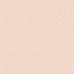 Peach Scatter Dot Texture // Violet's Florals