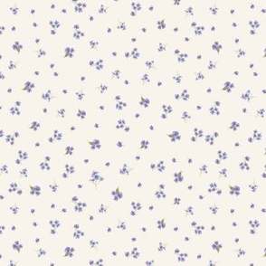 Tiny Violets Ditsy - 6in Repeat