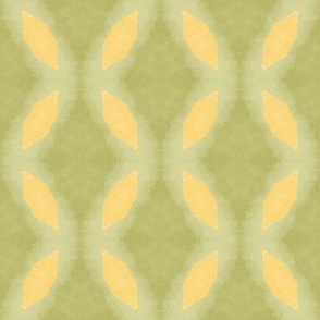 Cohesion 12-07: Retro Cairo Seamless Pattern (Olive, Yellow, Green)