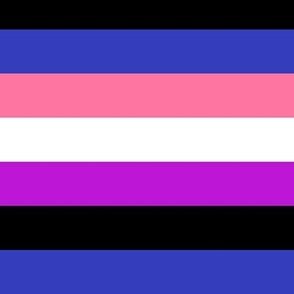 genderfluid flag scale M