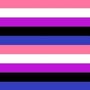 genderfluid flag scale S