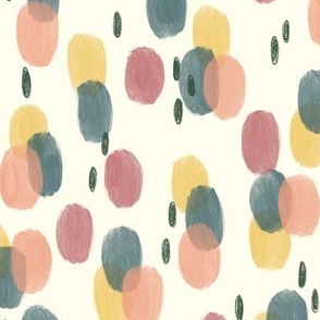 Abstract Thumbprint - Muted