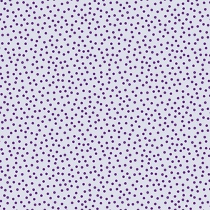 Lilac polka dots