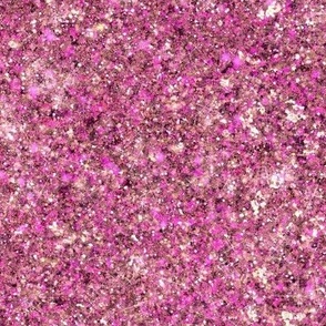 Glam Magenta Pink Mermaid Scales -- Solid Faux Glitter Scales -- Glitter Look, Simulated Glitter, Magenta Pink Glitter Sparkles Print -- 45.32in x 18.75in repeat -- 200dpi (75% of Full Scale)