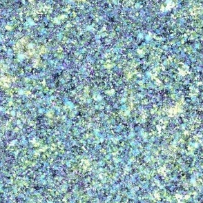 Glam Opalescent Ocean Mermaid Scales -- Solid Faux Glitter Scales -- Glitter Look, Simulated Glitter, Aqua Blue Purple Green Glitter Sparkles Print -- 45.32in x 18.75in repeat -- 200dpi (75% of Full Scale)