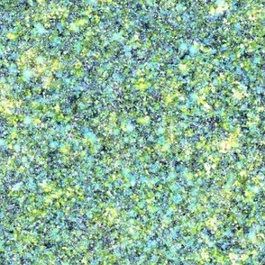 Glam Aqua Citron Mermaid Scales -- Solid Faux Glitter Scales -- Glitter Look, Simulated Glitter, Aqua Green Glitter Sparkles Print -- 45.32in x 18.75in repeat -- 200dpi (75% of Full Scale)