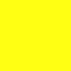 SOLID YELLOW #ffff14 HTML HEX Colors 