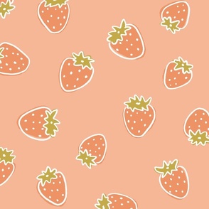 Rosie - Strawberry Print