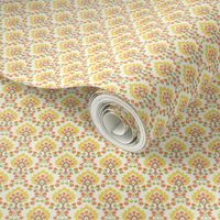 Seventies kitchen wallpaper floral