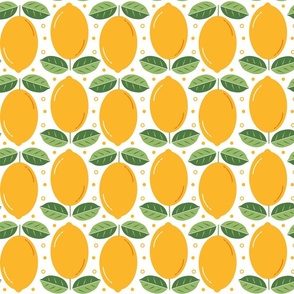 lotsa lemons white