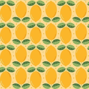 lotsa lemons yellow