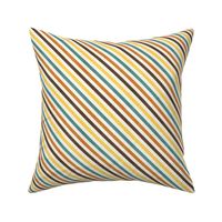 Modern Retro Diagonal Stripe