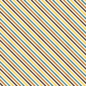 Modern Retro Diagonal Stripe