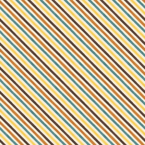 Modern Retro Textured Diagonal Stripe