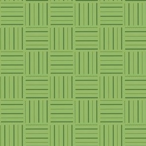 grid dark green on green