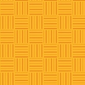 grid orange on yellow
