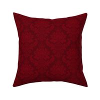 Dark Duotones Red Damask