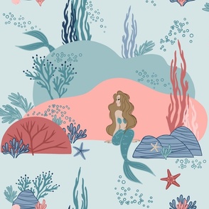 Mermaids in the kelp (medium)