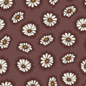 Fresh as daisy - Taupe Brown