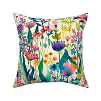 bold colorful flower garden-large