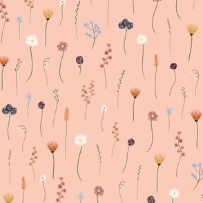Tiny flowers - pink