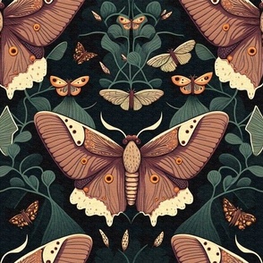 vintage moths