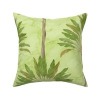 Travelers palm honeydew green marbled