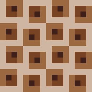 earth tones geo blocks