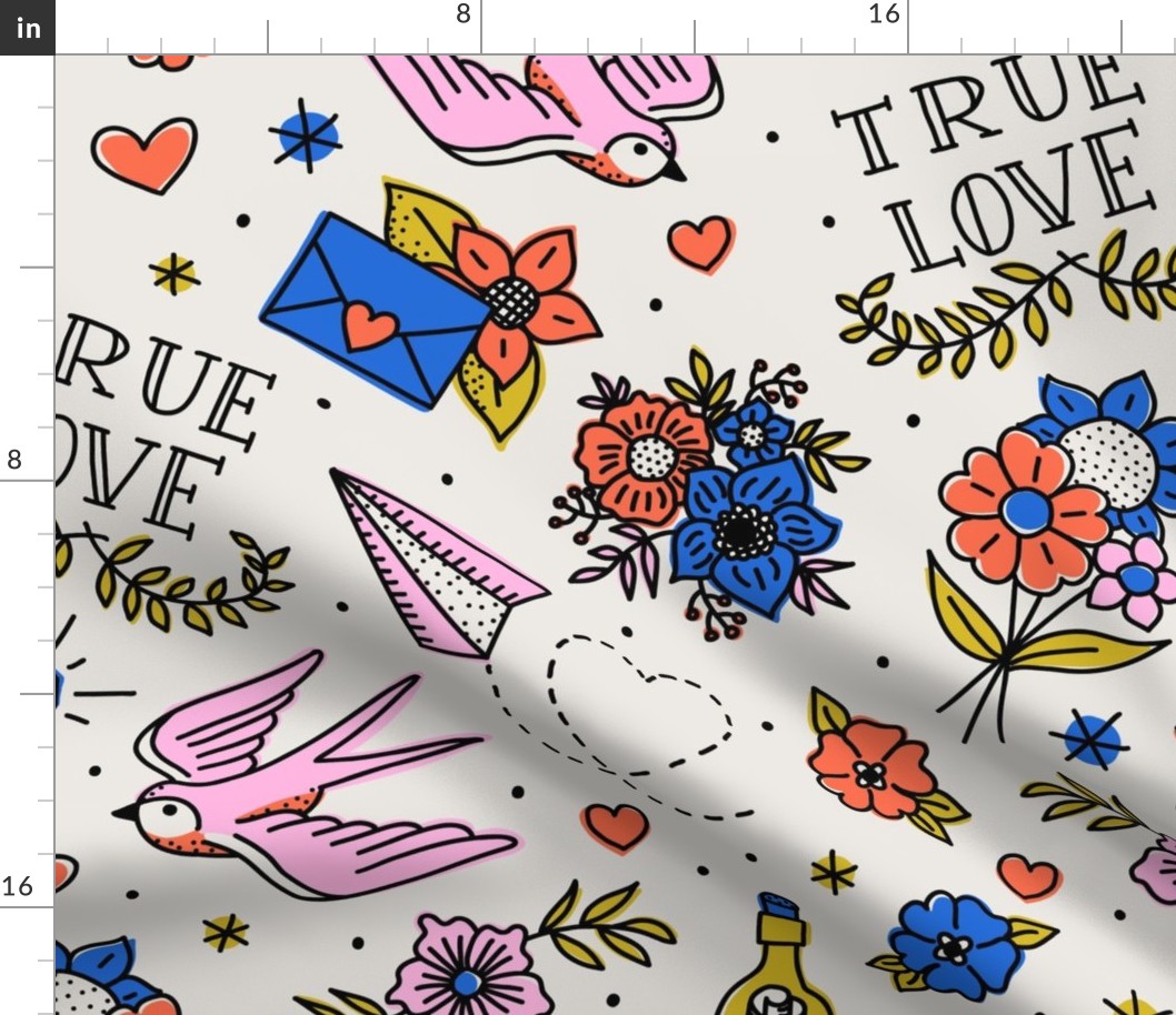 L - True Love Valentines Pattern